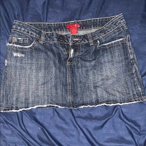 Gadzooks Jean Skirt